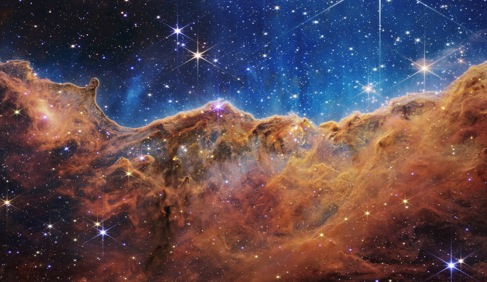 Carina Nebula via James Webb Space Telescope